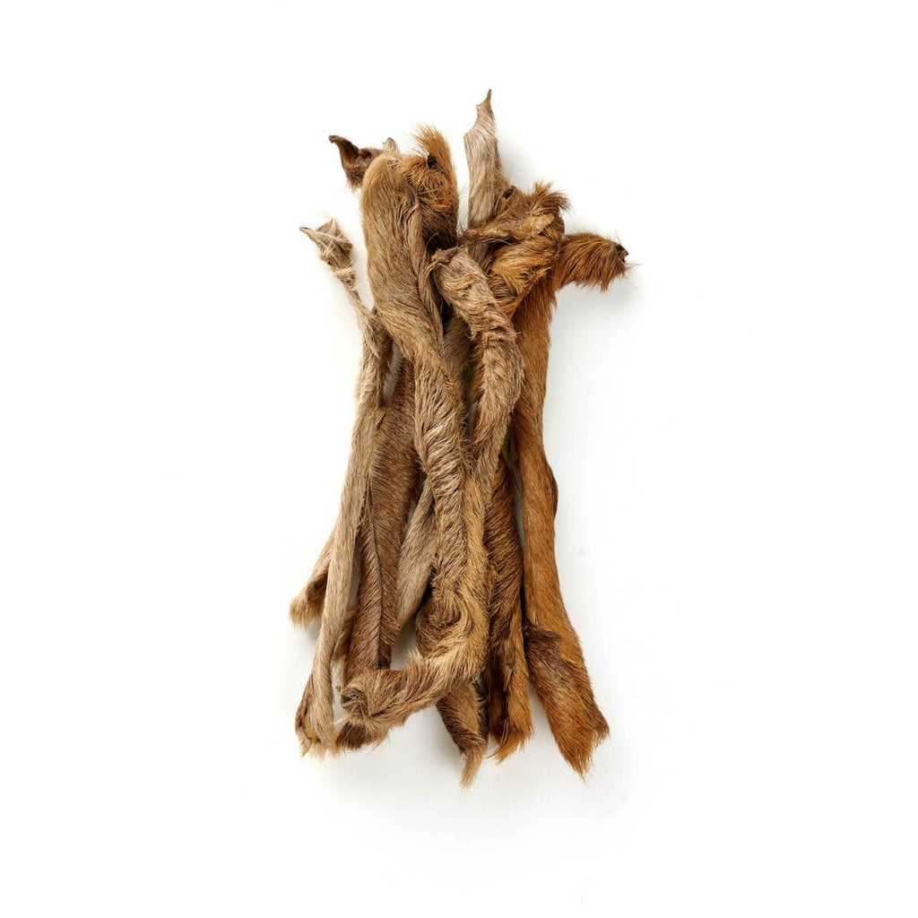 Peau de chevreuil avec fourrure