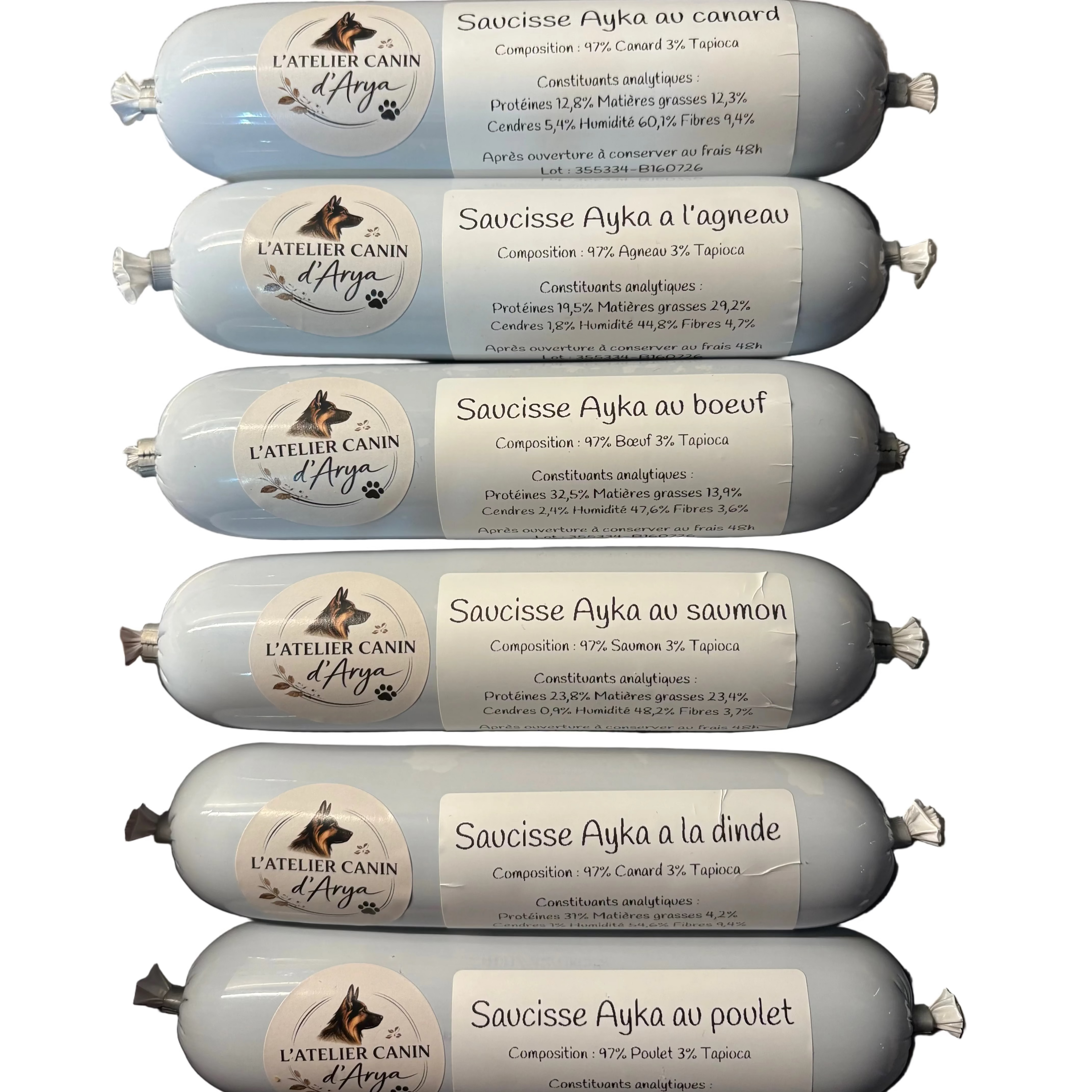 Saucisse pour chien